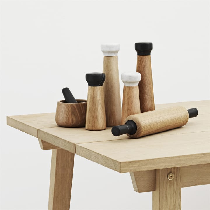 Craft pepparkvarn ek-svart marmor - liten - Normann Copenhagen