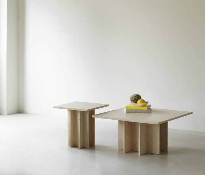Edge soffbord small, Travertine Normann Copenhagen