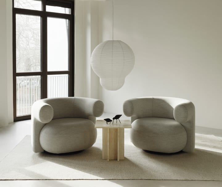 Edge soffbord small, Travertine Normann Copenhagen
