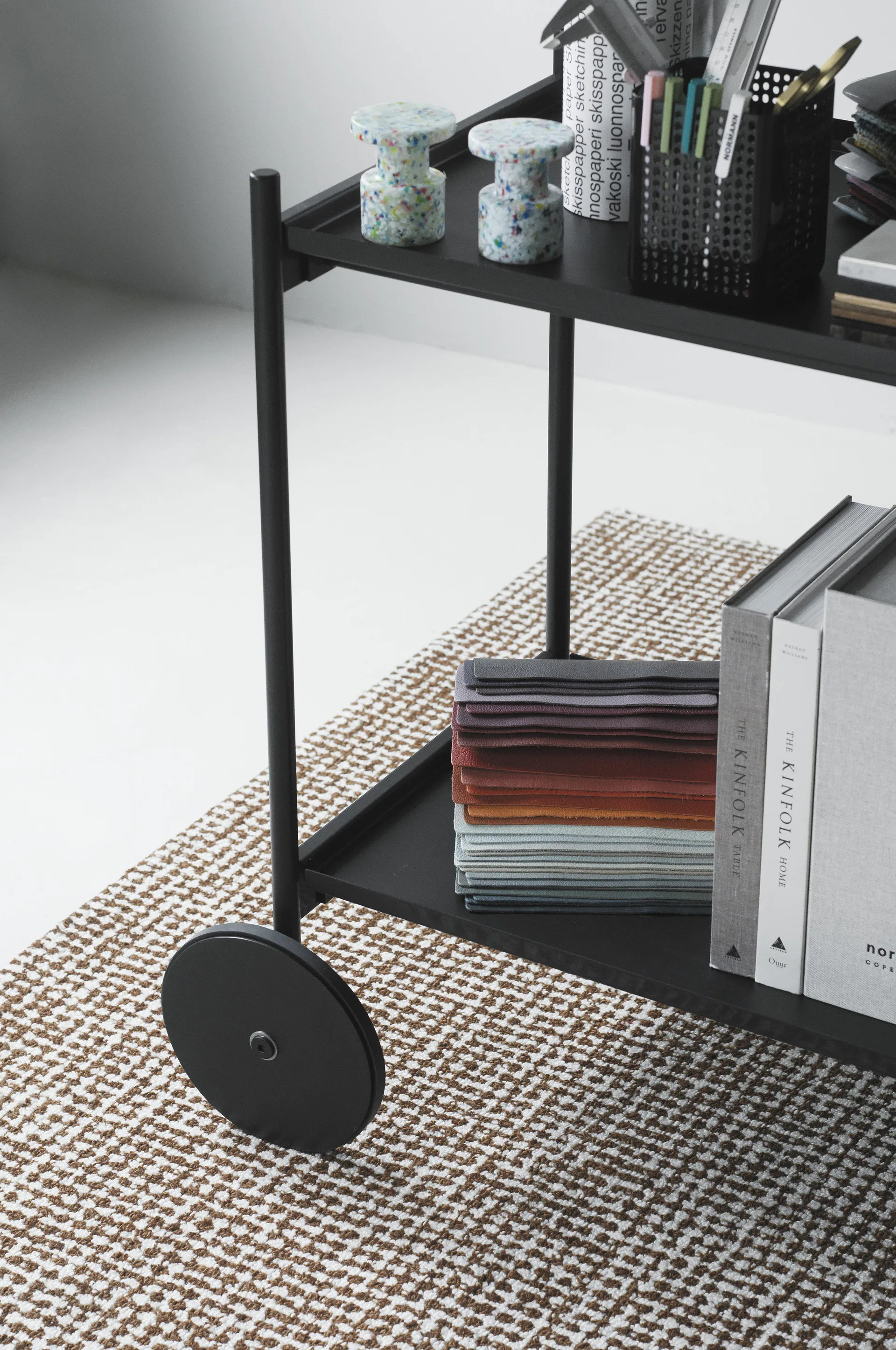 Flick matta, 170x240 cm brun Normann Copenhagen