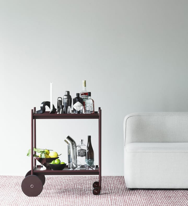 Flick matta, 170x240 cm röd Normann Copenhagen