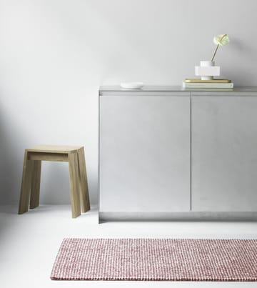 Flick matta - 80x200 cm röd - Normann Copenhagen