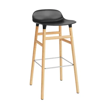 Form barstol ekben 75 cm - svart - Normann Copenhagen