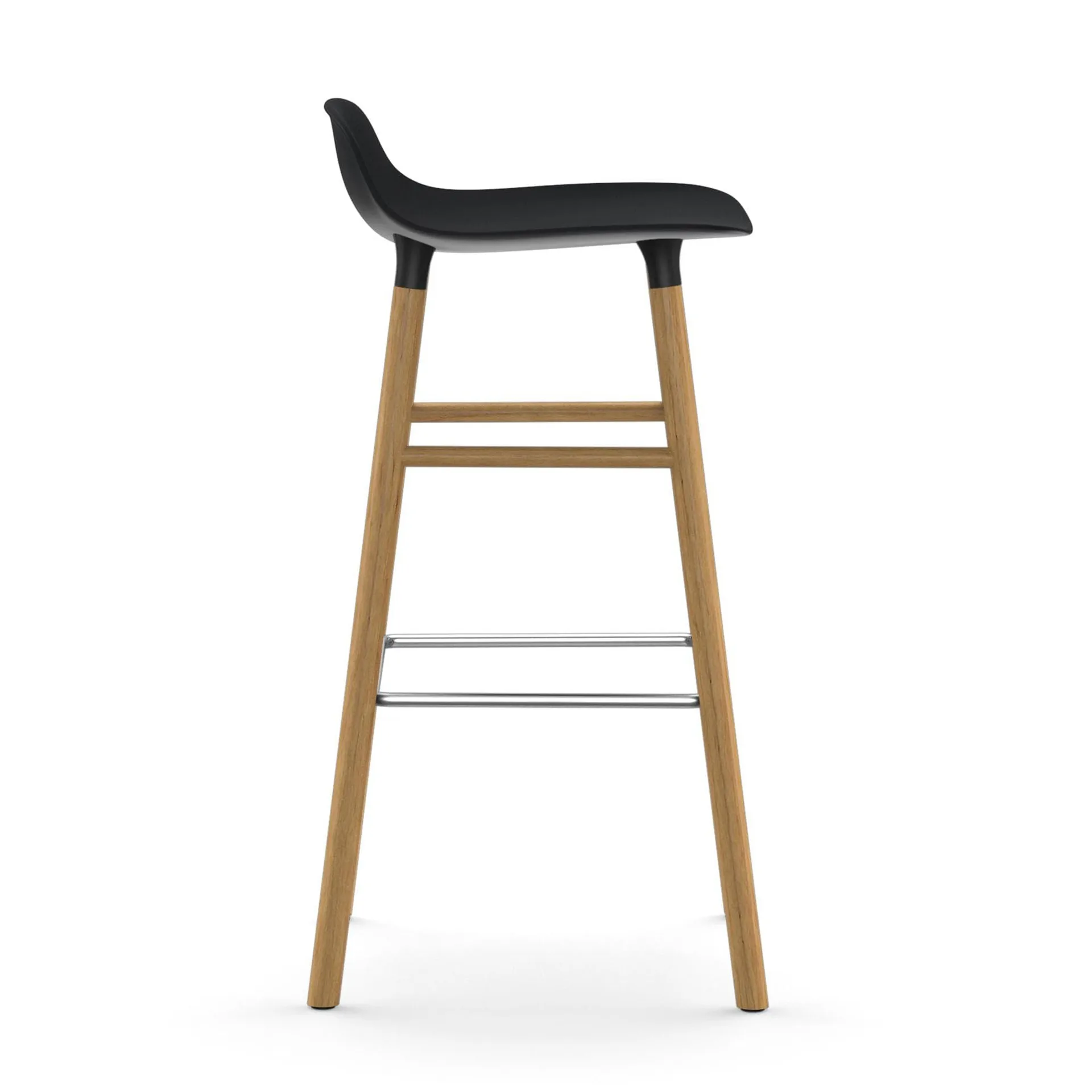 Form barstol ekben 75 cm, svart Normann Copenhagen