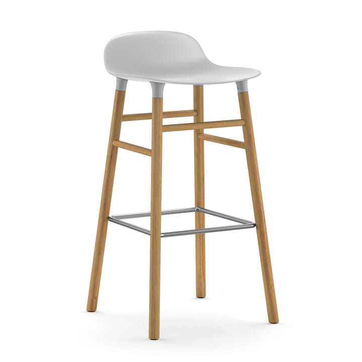 Form barstol ekben 75 cm - vit - Normann Copenhagen