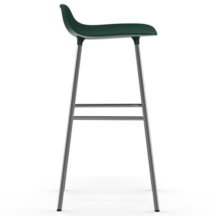 Form barstol kromade ben 75 cm, Grön Normann Copenhagen