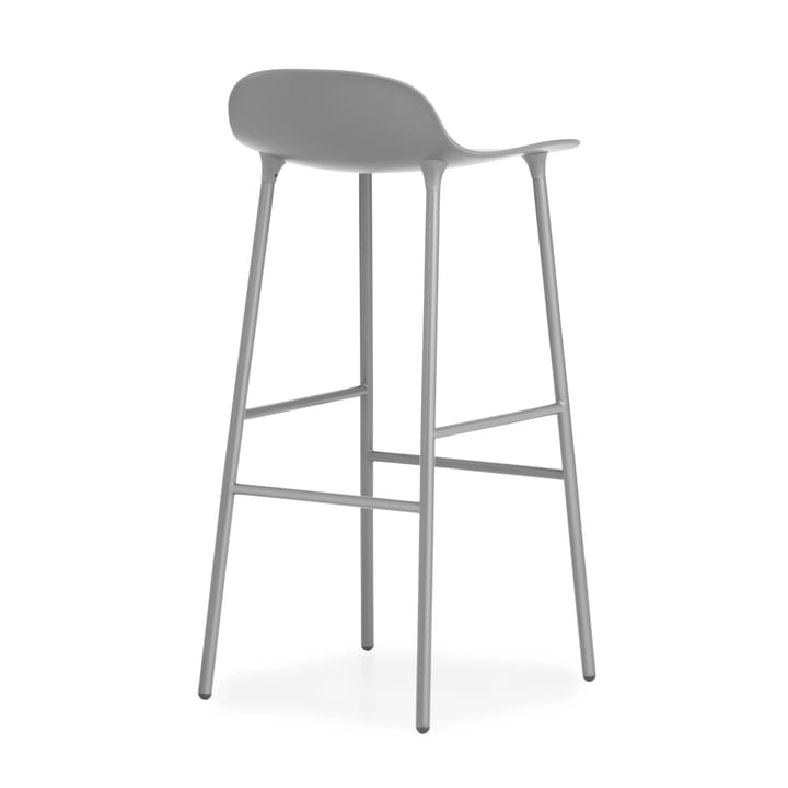 Form barstol metallben 75 cm - grå - Normann Copenhagen