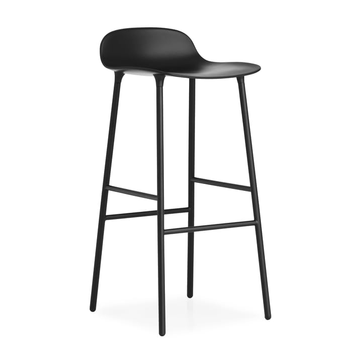 Form barstol metallben 75 cm - svart - Normann Copenhagen