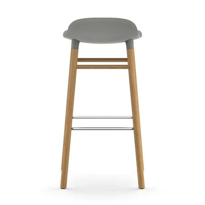 Form Chair barstol ekben - grå - Normann Copenhagen