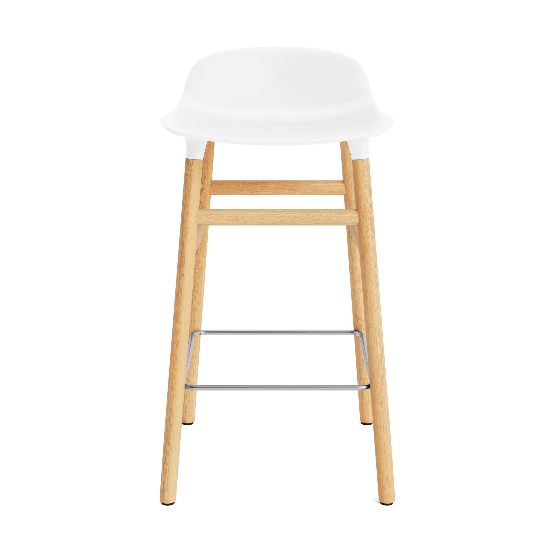 Form Chair barstol ekben, vit Normann Copenhagen