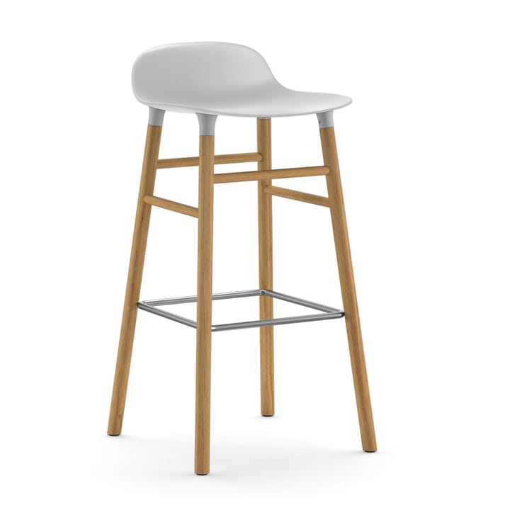 Form Chair barstol ekben - vit - Normann Copenhagen