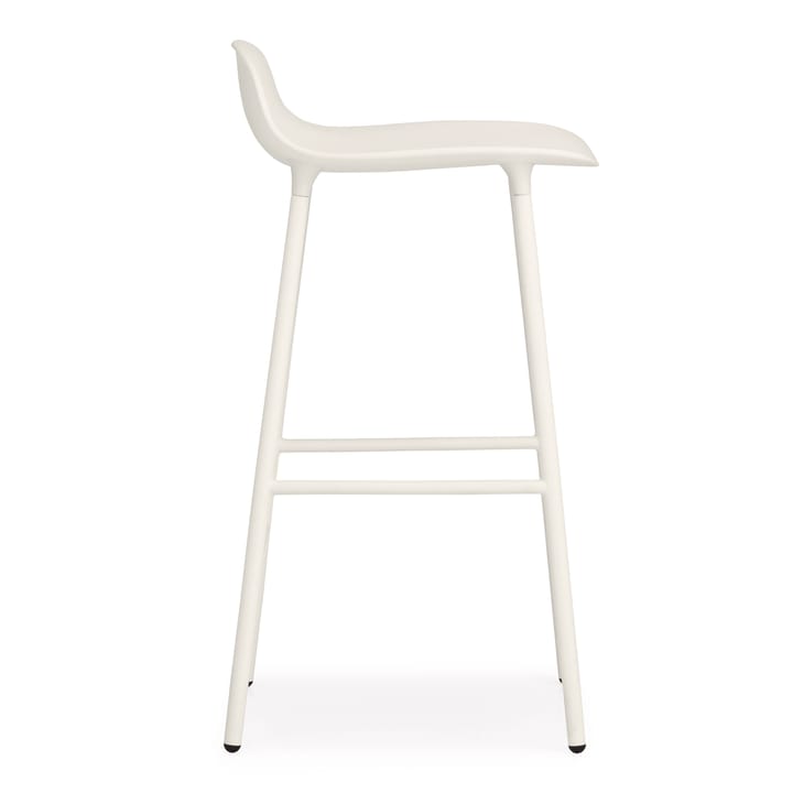 Form Chair barstol metallben - vit - Normann Copenhagen