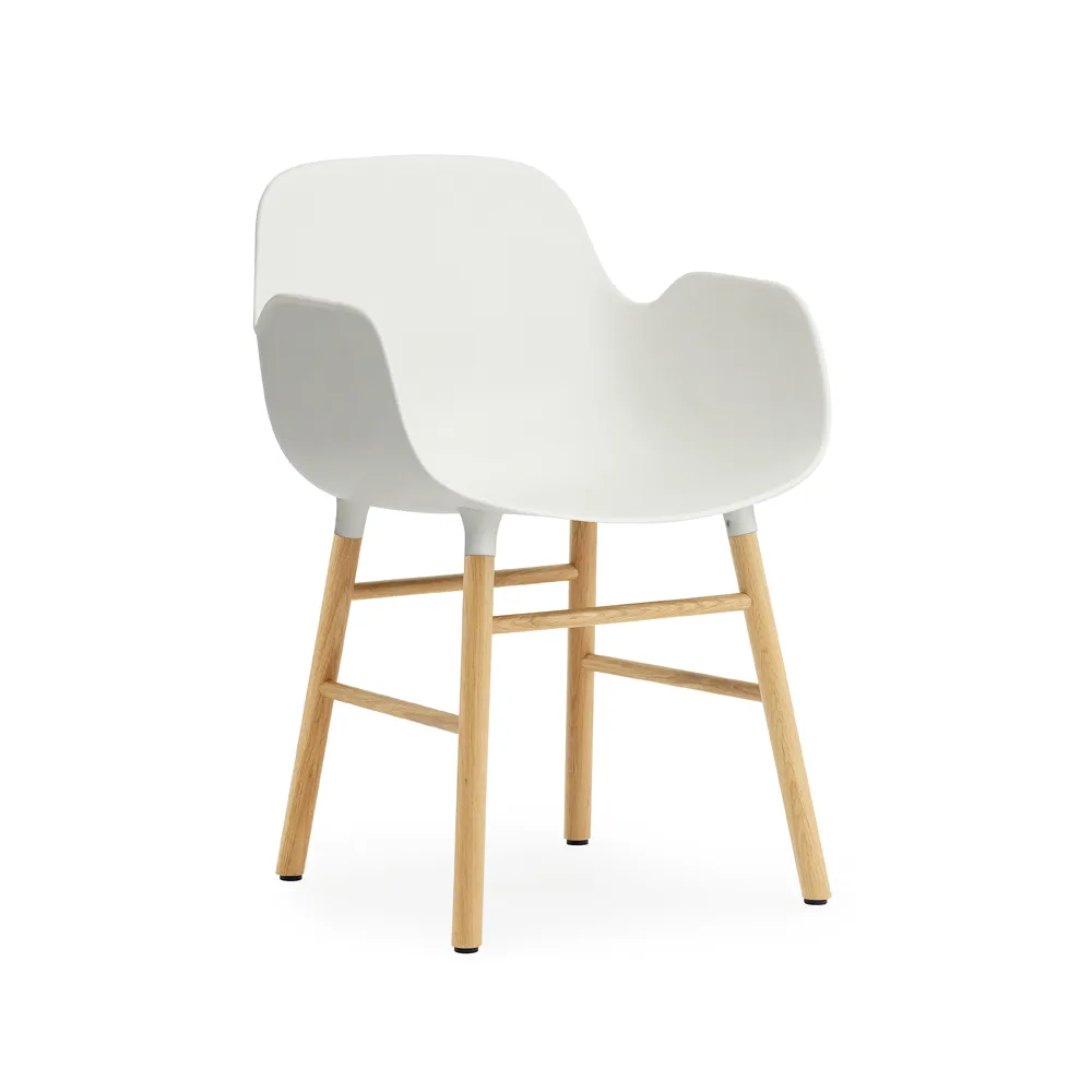 Form karmstol, white, ekben Normann Copenhagen