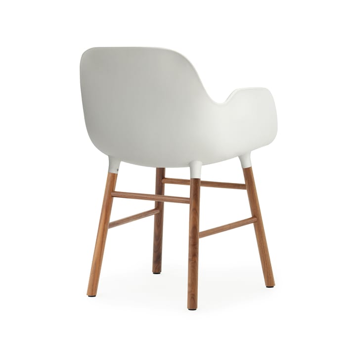 Form karmstol, white, valnötsben Normann Copenhagen
