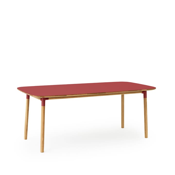 Form Matbord - red, ekben, 95x200 cm - Normann Copenhagen