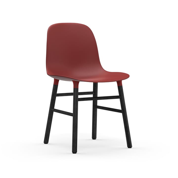 Form stol - red, svarta ben - Normann Copenhagen