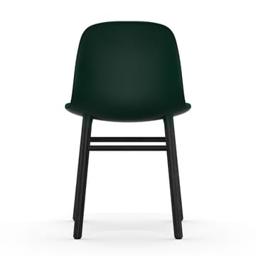 Form stol svarta ben - Grön - Normann Copenhagen