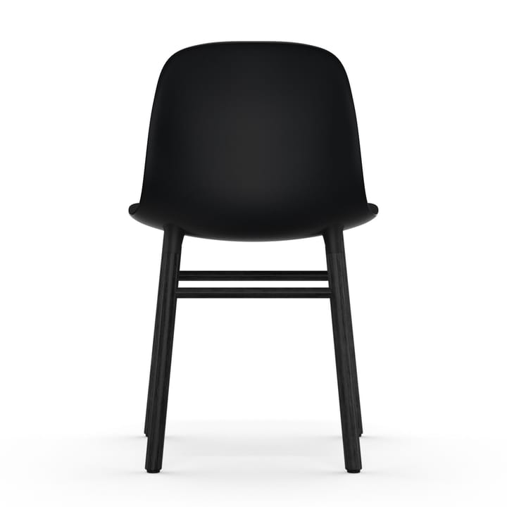 Form stol svarta ben, Svart Normann Copenhagen