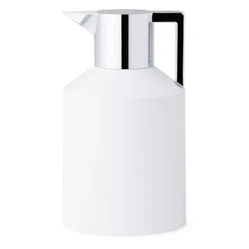 Geo termoskanna 1,5 l - Vit-silver - Normann Copenhagen