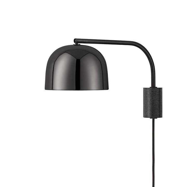 Grant vägglampa - black, liten- stål, granit - Normann Copenhagen