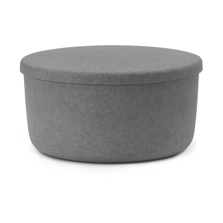 Hide Storage sittpuff stor - Grå - Normann Copenhagen