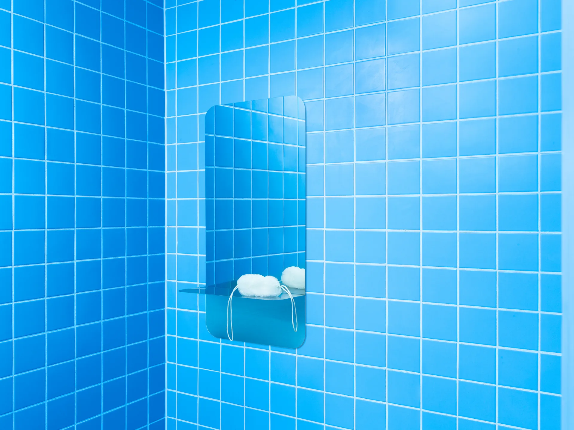 Horizon vertikal spegel 40x80 cm, Rostfritt stål Normann Copenhagen