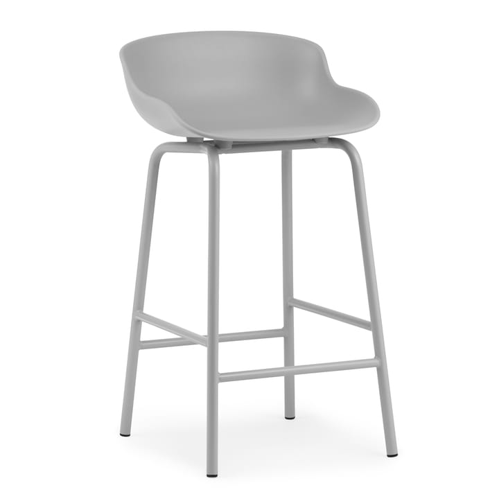 Hyg barstol metallben 65 cm - Grå - Normann Copenhagen