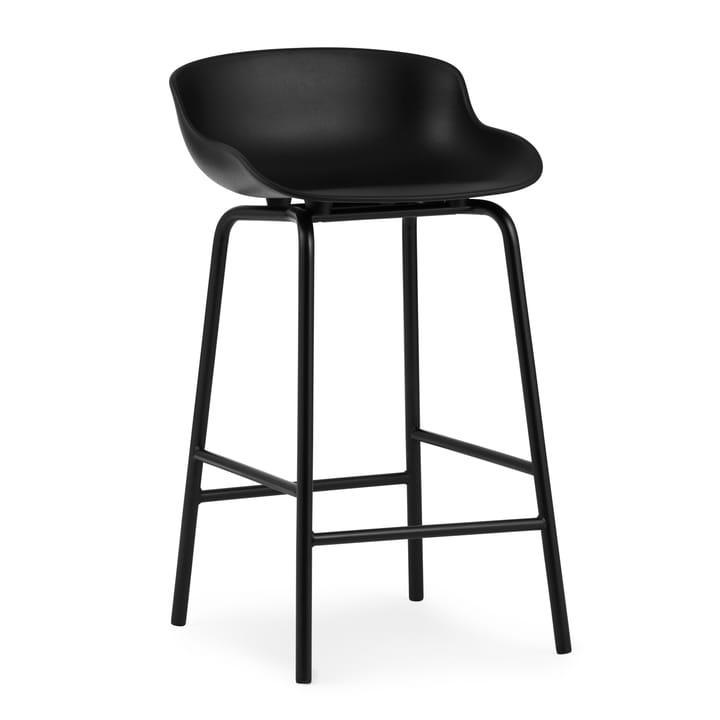 Hyg barstol metallben 65 cm - Svart - Normann Copenhagen