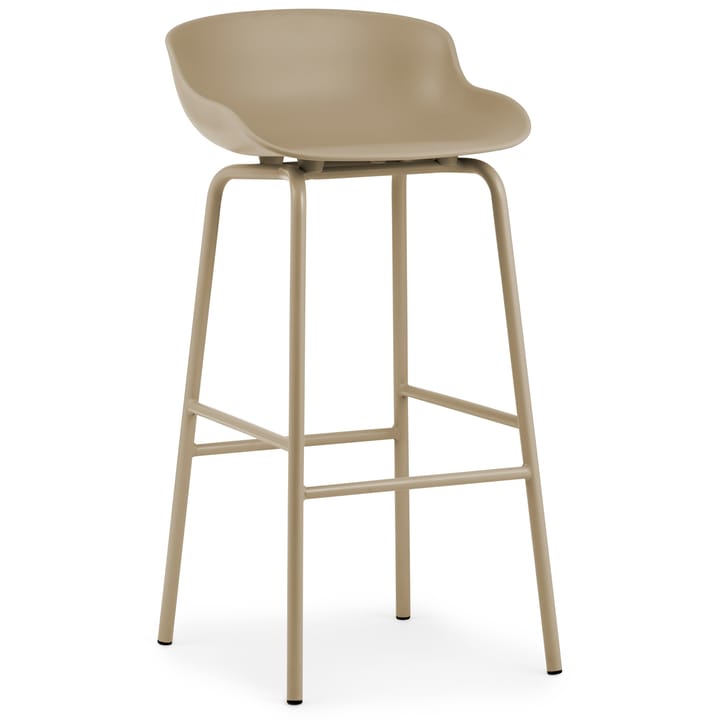 Hyg barstol metallben 75 cm - Sand - Normann Copenhagen