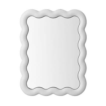 Illu spegel 65x50 cm, Vit Normann Copenhagen