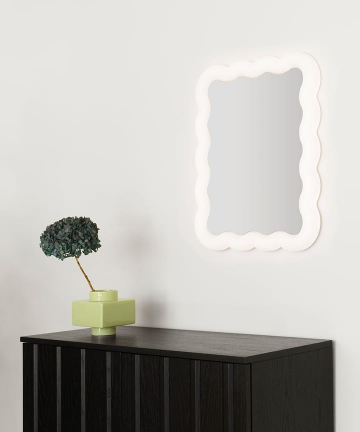 Illu spegel 65x50 cm, Vit Normann Copenhagen