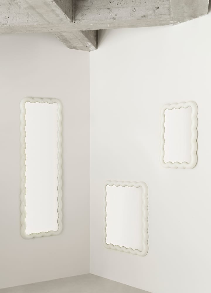 Illu spegel 80x80 cm, Vit Normann Copenhagen