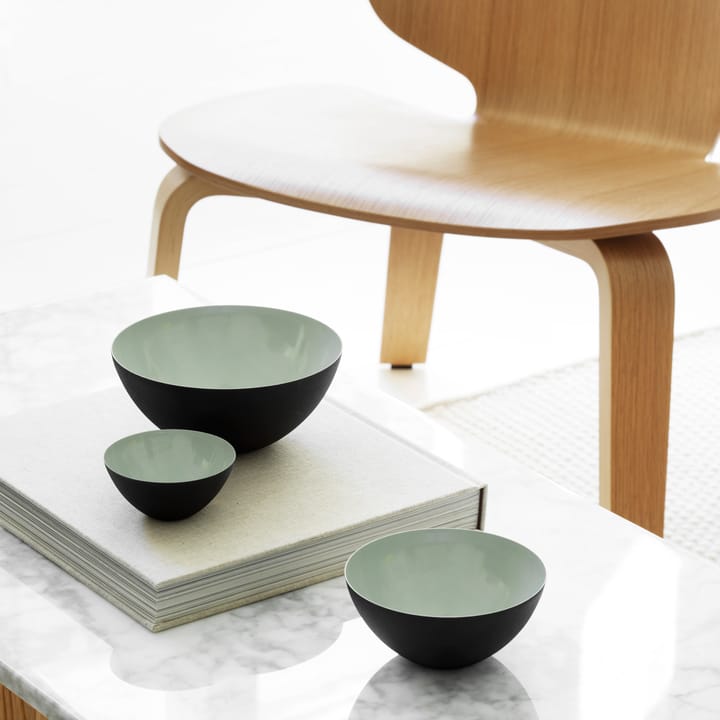 Krenit skål dusty green, Ø8,4 cm Normann Copenhagen
