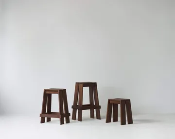 Let barpall 65 cm - Brown Stained Ash - Normann Copenhagen
