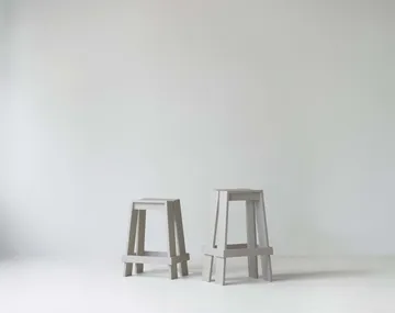 Let barpall 75 cm - Light Grey - Normann Copenhagen