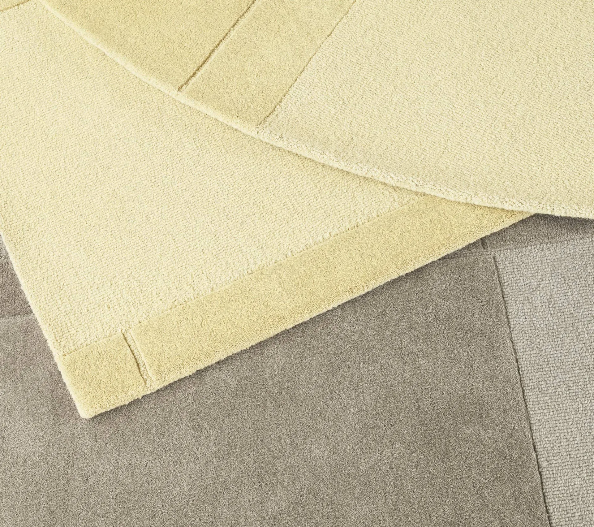 Level ullmatta, Light yellow, 170x240 cm Normann Copenhagen