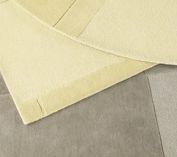 Level ullmatta - Light yellow, 170x240 cm - Normann Copenhagen