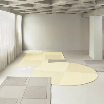 Level ullmatta - Light yellow, 170x240 cm - Normann Copenhagen
