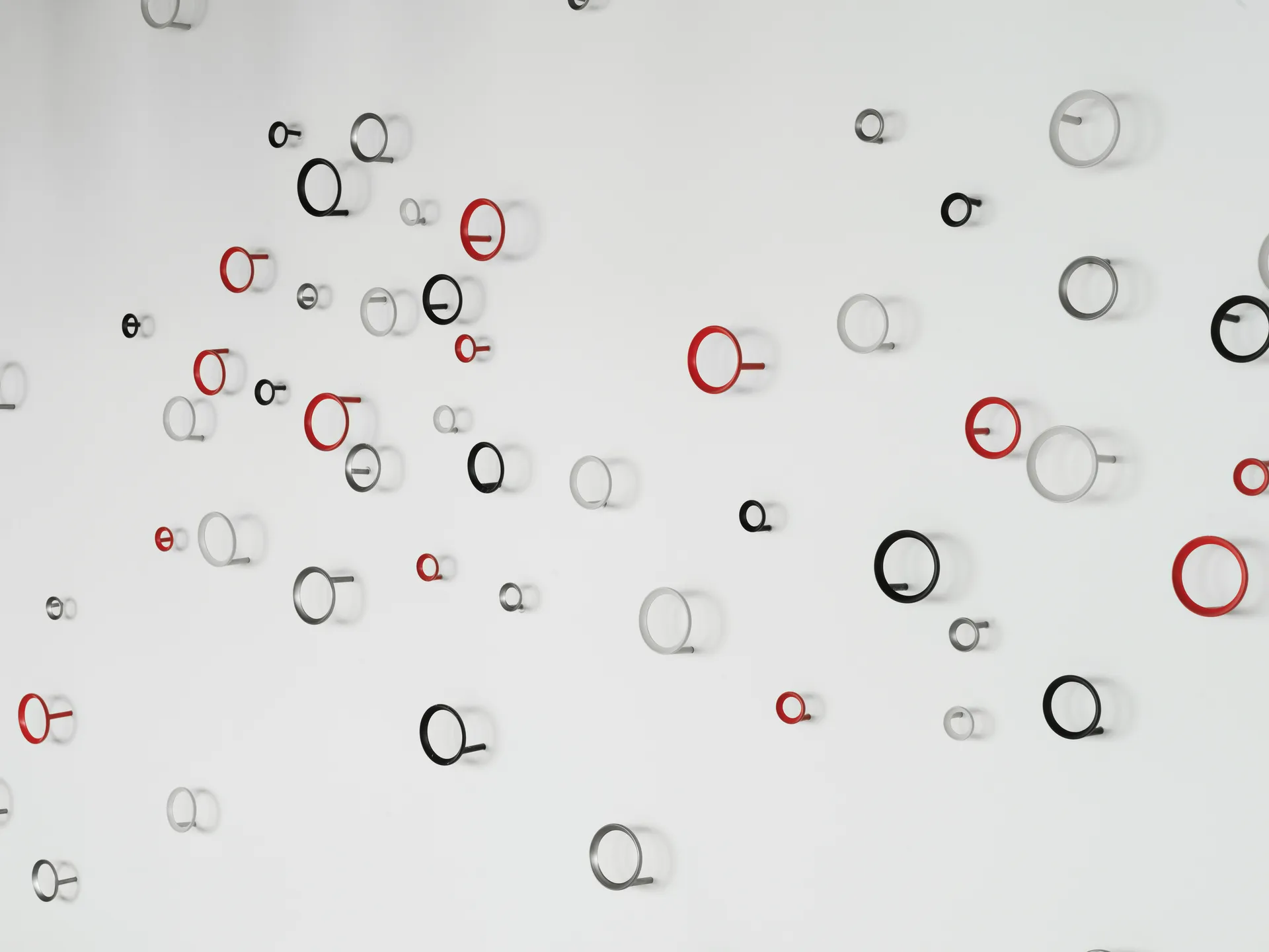 Loop krok small Ø4,4 cm, Black Normann Copenhagen