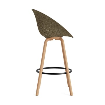 Mat Bar Armchair karmstol 75 cm - Seaweed-beech-black steel - Normann Copenhagen