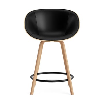 Mat Bar Armchair karmstol framsideklädd 65 cm - Ultra 41599-hemp-beech-black steel - Normann Copenhagen