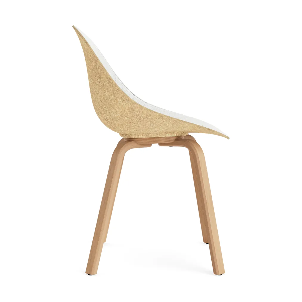 Mat Chair stol framsideklädd, Hallingdal 110-hemp-beech Normann Copenhagen