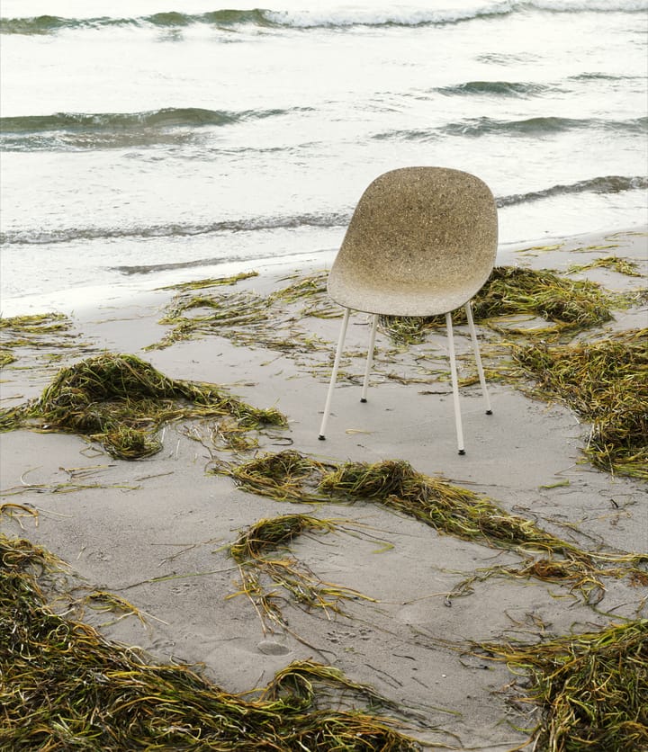 Mat Chair stol - Seaweed-cream steel - Normann Copenhagen