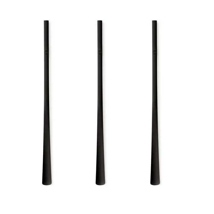 Normann skohorn, Black, 3-pack - Normann Copenhagen