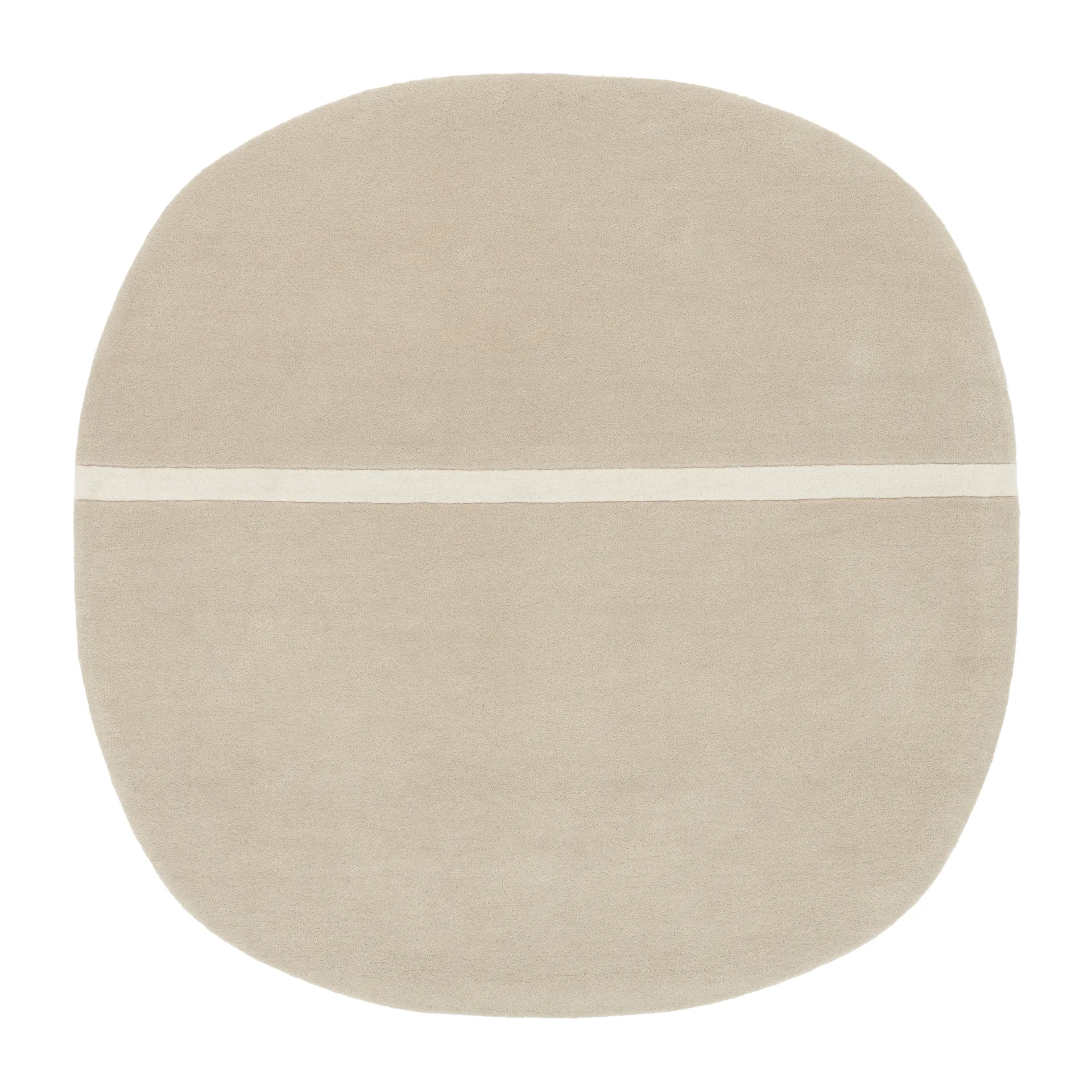 Oona matta 140x140 cm, Sand Normann Copenhagen