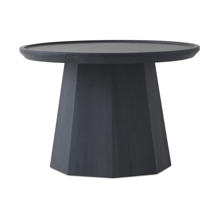 Pine table large sidobord Ø65 cm H:44,5 cm - Dark Blue - Normann Copenhagen