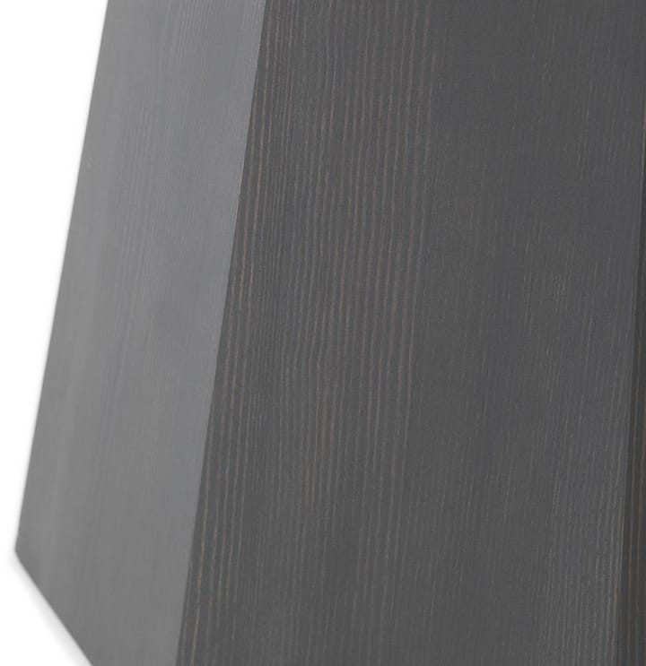 Pine table large sidobord Ø65 cm H:44,5 cm, Dark Grey Normann Copenhagen