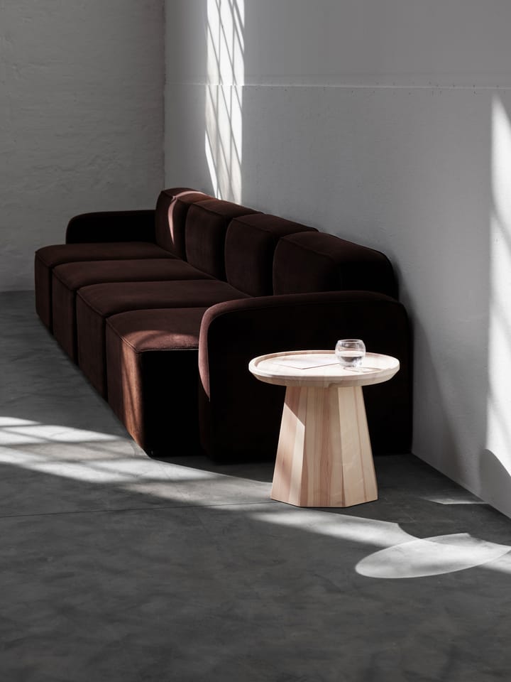 Pine table small sidobord Ø45 cm H:40,6 cm, Pine Normann Copenhagen
