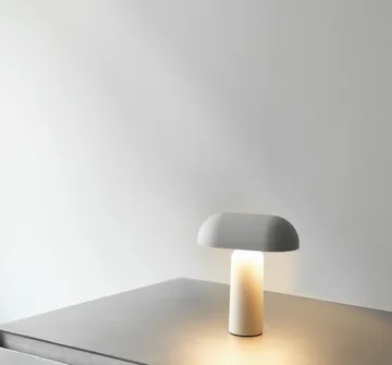 Porta portabel bordslampa - Grå - Normann Copenhagen