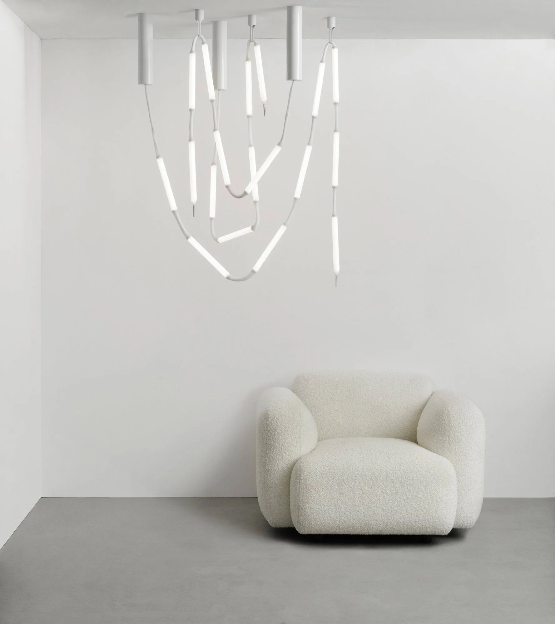 Reb taklampa 5, White Normann Copenhagen